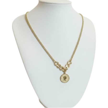 Cleo Coin Necklace