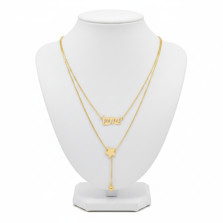 Tome Star Layered Necklace
