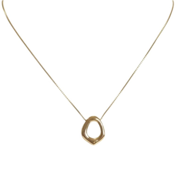 Naszyjnik Złoty Asymetryczny