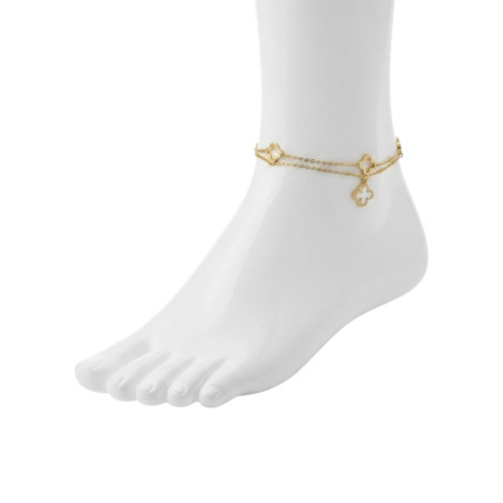 Clover Anklet