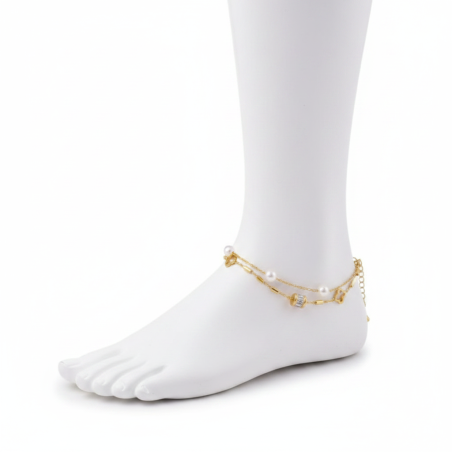 Pearl Ankle Bracelet Kira