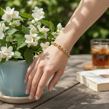 Turquoise Elegance Bracelet 2