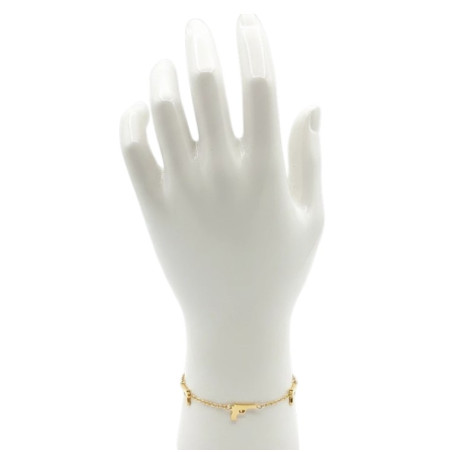 Golden Letter Bracelet