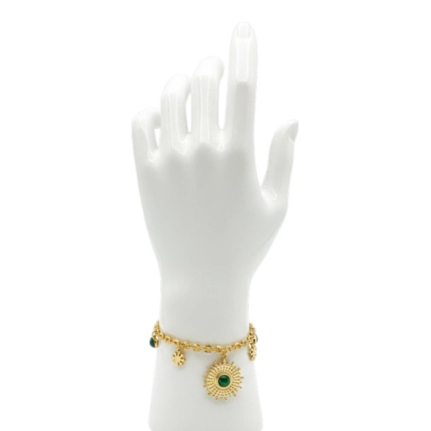 Malachit Armband Aura
