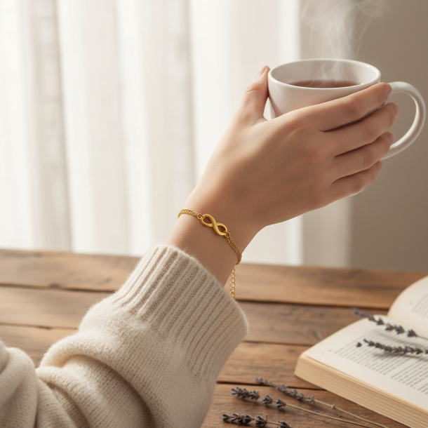 Infinity Gold Bracelet