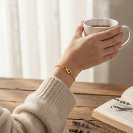 Infinity Gold Bracelet