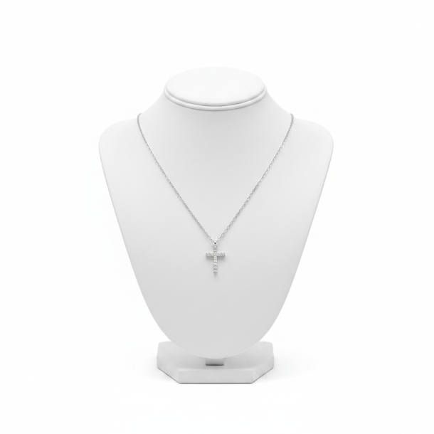 Cross Necklace Sparkle