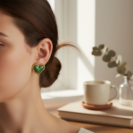 Chloe Heart Earrings