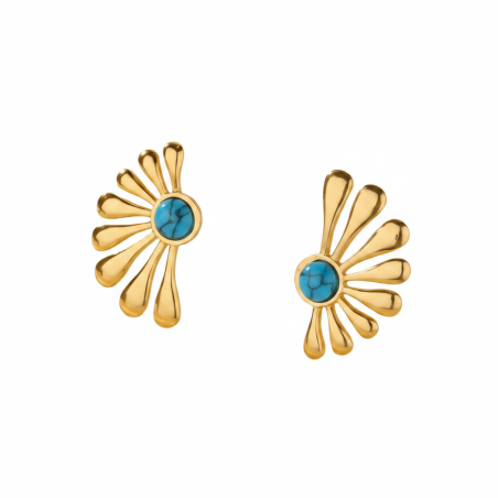Flora Turquoise Earrings