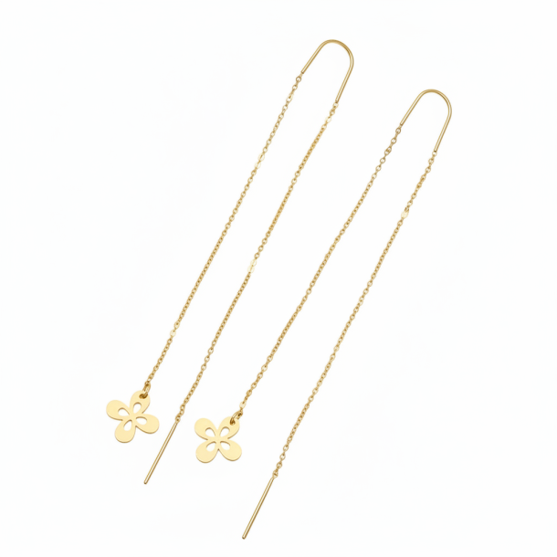Flora Threader Earrings