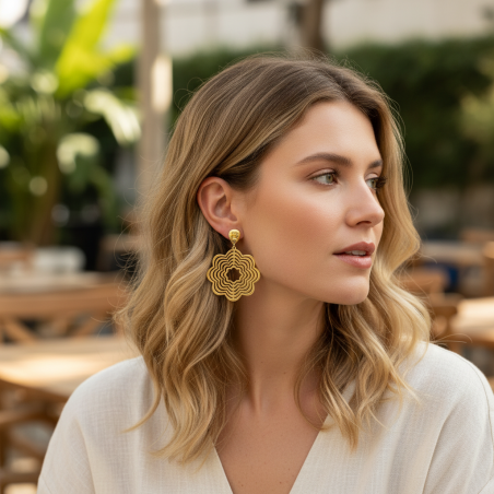 Flora Dangle Earrings 2