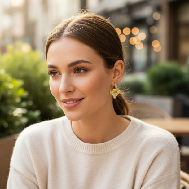 Bella Owl Dangle Earrings